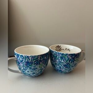 Never used Lilly Pulitzer Mugs